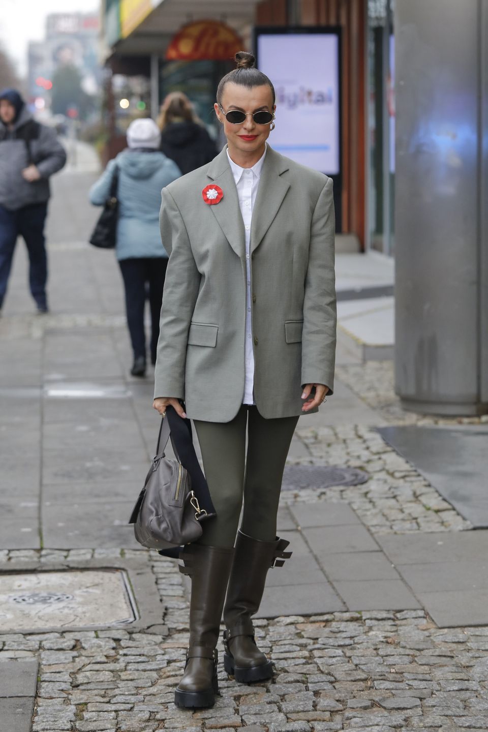Katarzyna Sokołowska w legginsach 