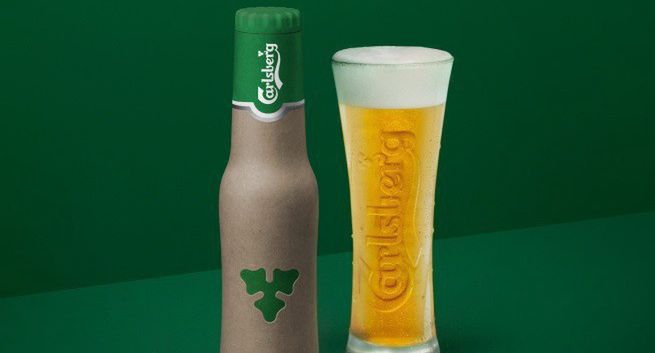 Carlsberg stawia na ekologię: butelka z włókna drzewnego