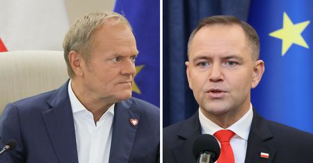 Spór o CPK. Tusk zarzucił Nawrockiemu "ograniczanie ambicji"