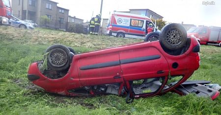 Czterech nieletnich w citroenie. Dramatyczny koniec przejażdżki na Śląsku