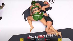 Pokaz brutalnej siły w walce pań na Fame MMA 19