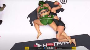 Pokaz brutalnej siły w walce pań na Fame MMA 19