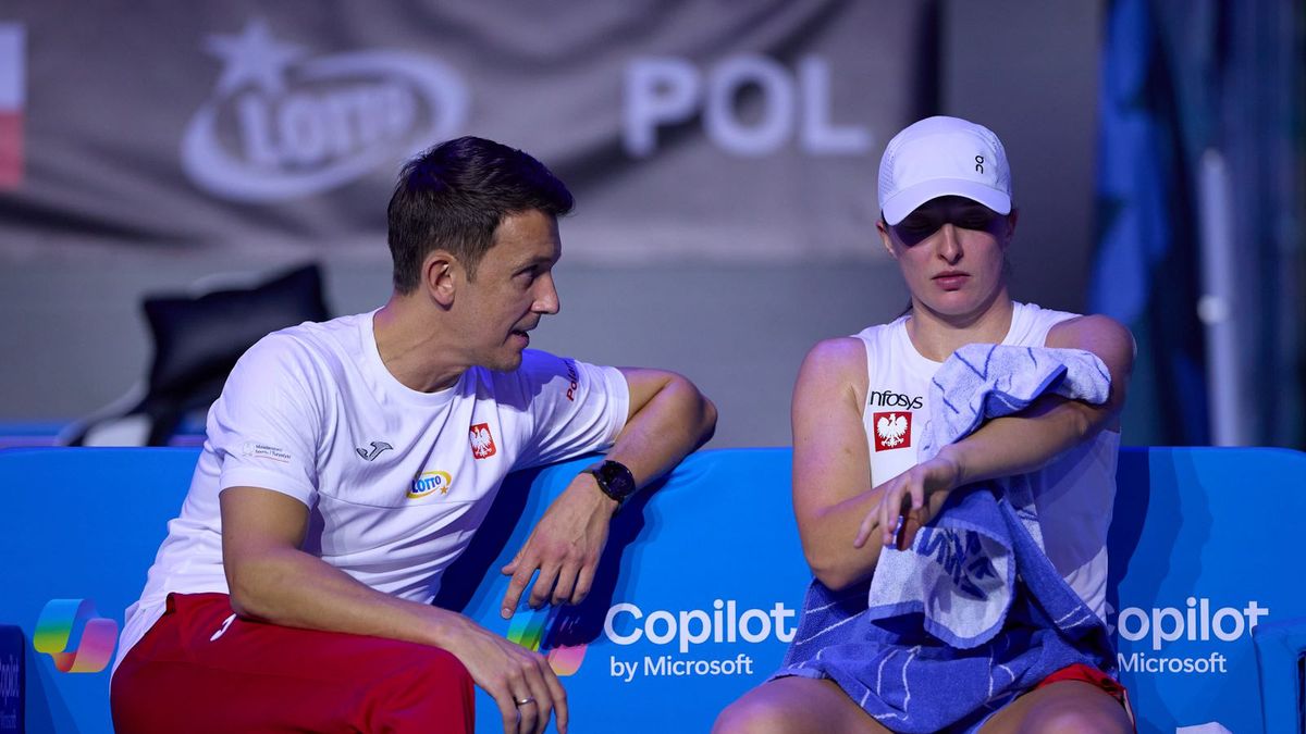Getty Images / Fran Santiago / Na zdjęciu: Dawid Celt oraz Iga Świątek