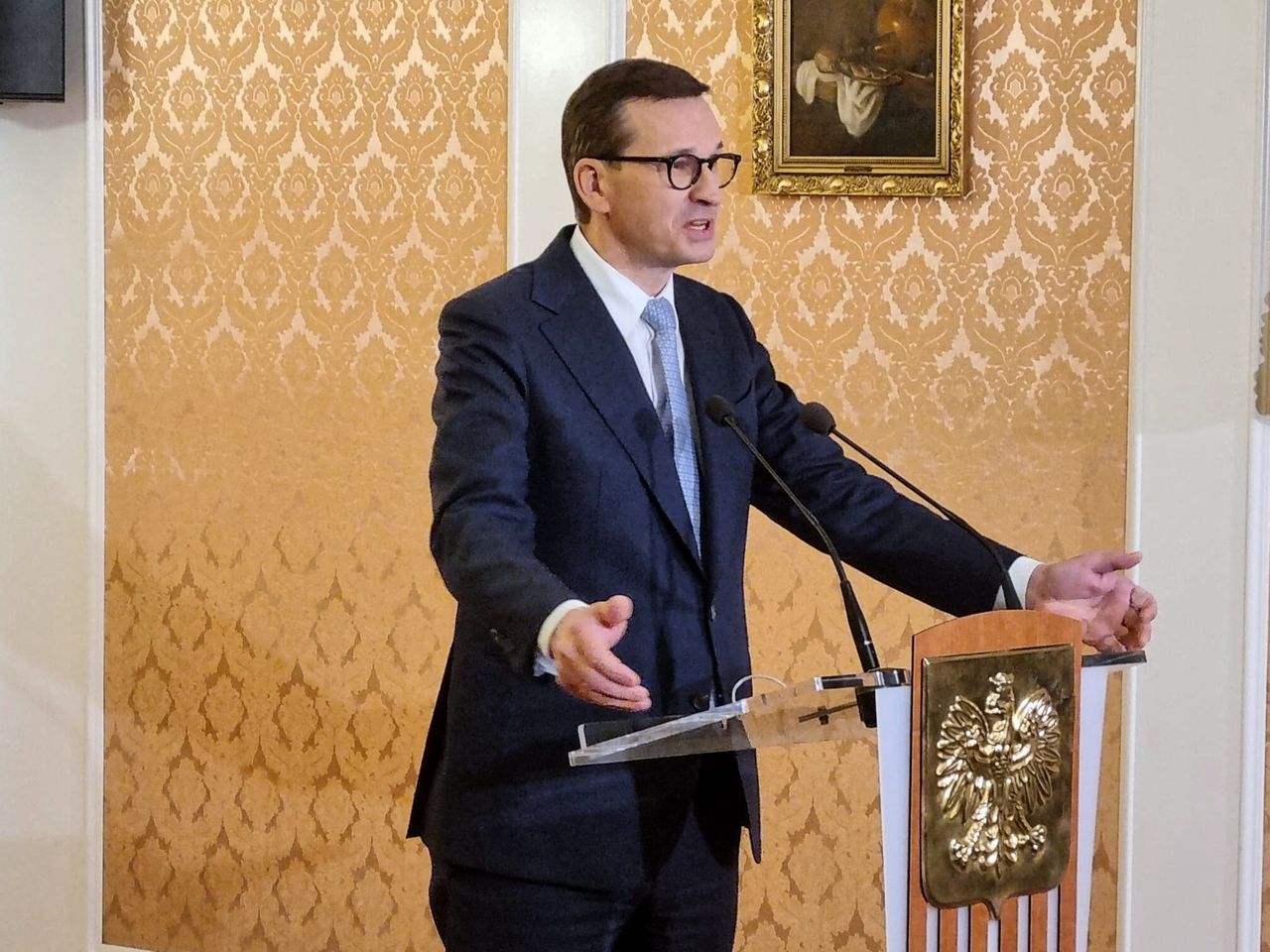 Morawiecki atakuje Tuska. "Boi się reakcji swoich niemieckich kolegów politycznych"