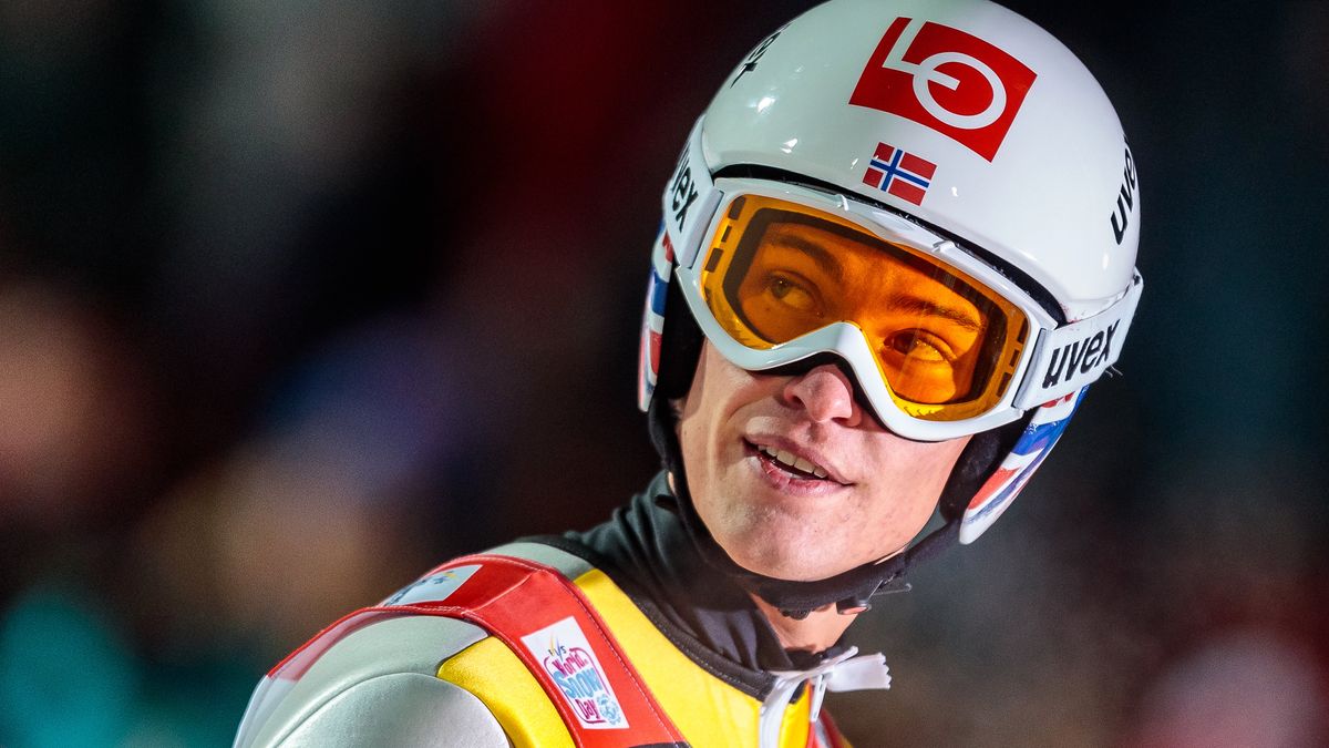 Daniel Andre Tande - mistrz Norwegii w skokach narciarskich na igelicie
