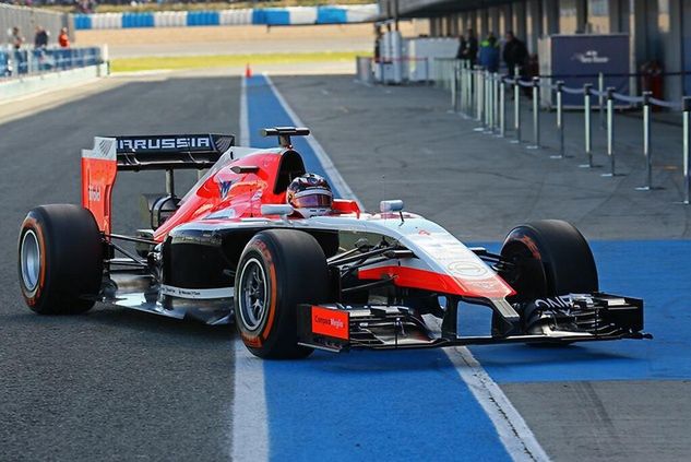 Marussia MR03 / fot. Twitter @@Marussia_F1Team