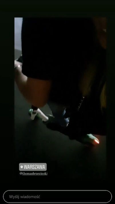 Sylwia Peretti bawi się w stolicy