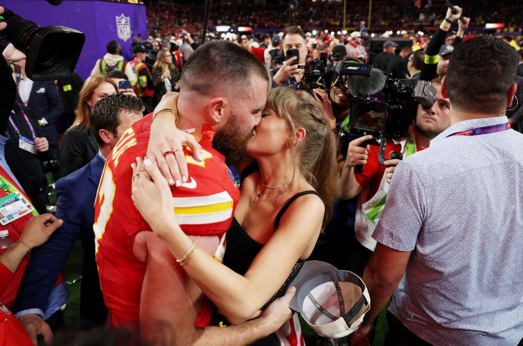 Taylor Swift and Travis Kelce