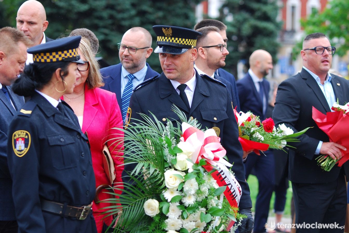 Miejska uroczystość upamiętniająca 87. rocznicę wybuchu II wojny