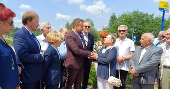 Pasaż na wiadukcie w Starachowicach oficjalnie nosi imię Feliksa Sławka. Na uroczystości pojawili się bliscy