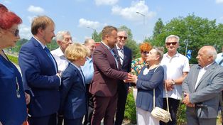 Pasaż na wiadukcie w Starachowicach oficjalnie nosi imię Feliksa Sławka. Na uroczystości pojawili się bliscy