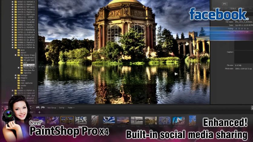 Corel PaintShop Pro X4 - alternatywa dla Photoshopa w nowej odsłonie 1