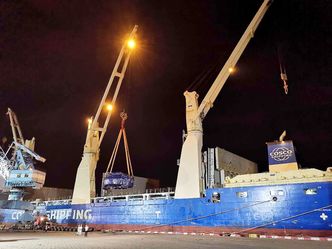 Tunel pod Świną. Maszyna, która go wydrąży, wkrótce wyruszy z Chin