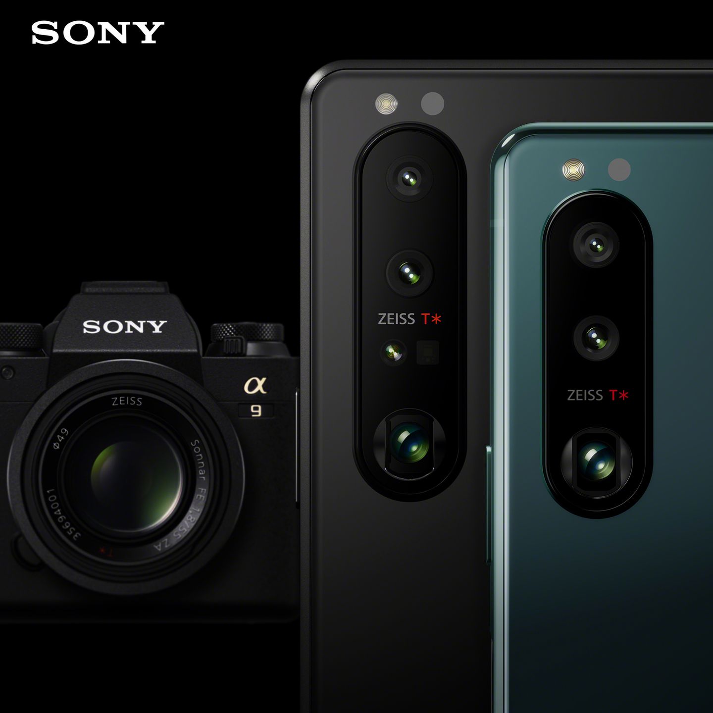 Sony Xperia 1 III i Xperia 5 III: Pierwsze na świecie smartfony ze zmiennoogniskowym teleobiektywem i Dual Pixel 3