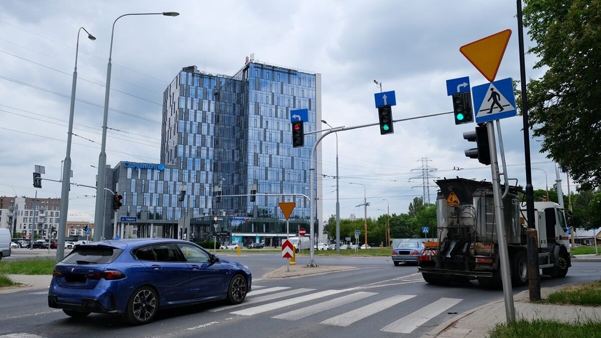 Skrzyżowanie ulic Głęboka - Kraśnicka - Nałęczowska