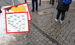 Marznący deszcz i gołoledź. Są ostrzeżenia