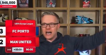 Streamer odpalił się po golu Manchesteru United. Prawie wypadł z pokoju