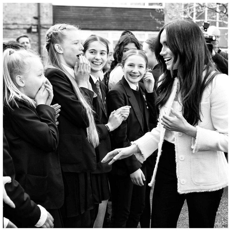 Meghan Markle - Robert Clack School