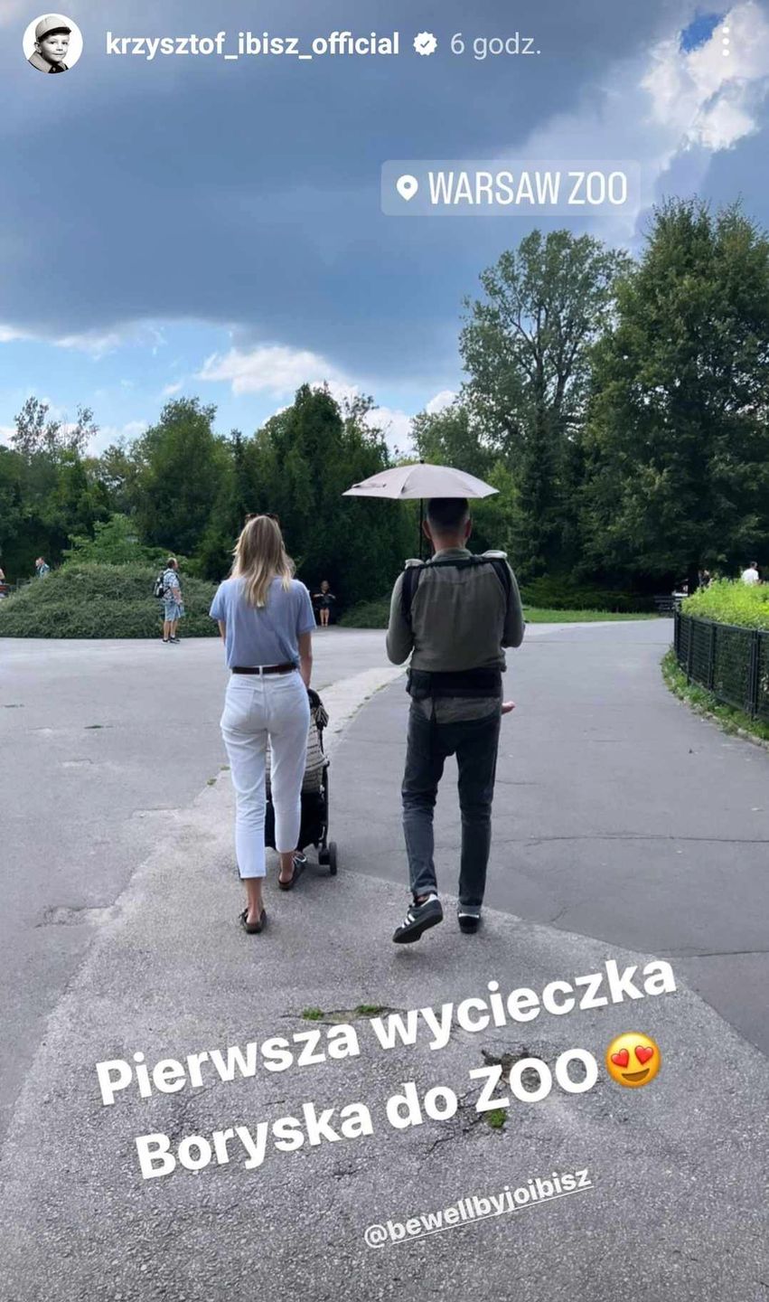 Krzysztof Ibisz zabrał synka do ZOO