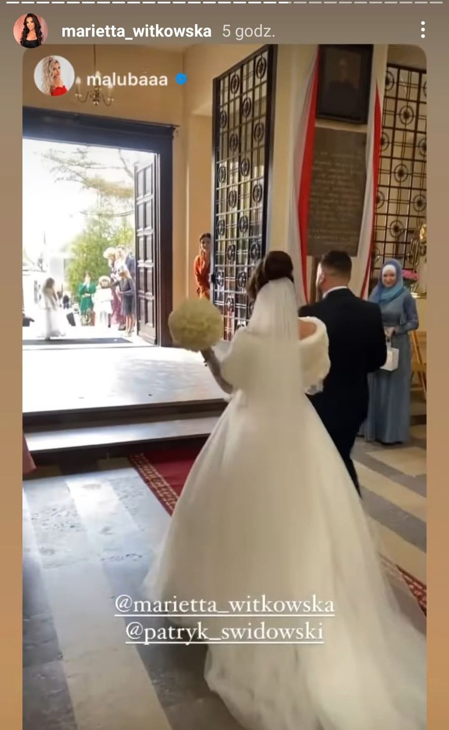 Marietta Witkowska wzięła ślub