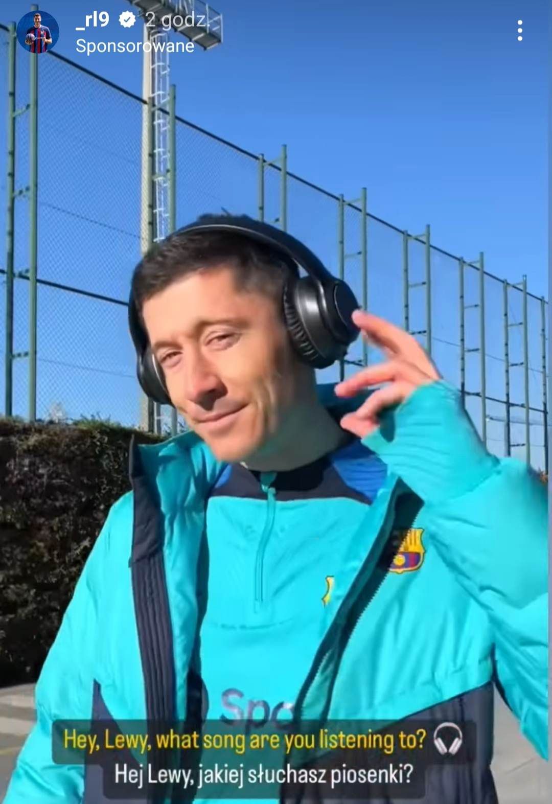 Robert Lewandowski zdradził, czego słucha przed meczem