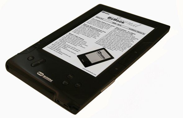 Czytnik ebooków BeBook 2 z dotykowym ekranem na CeBIT