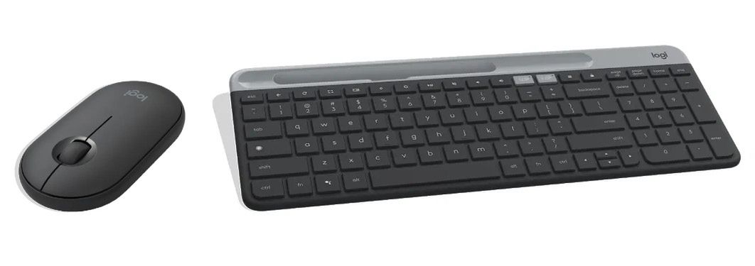 Logitech K580 Slim Multi-Device Wireless Keyboard i Logitech M355 Portable Wireless Mouse