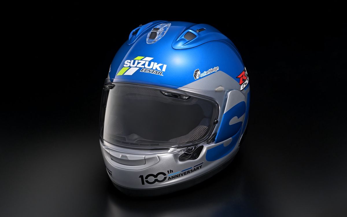 Arai RX-7 100-lecie Suzuki