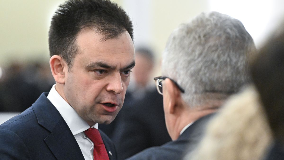 Minister finansów Andrzej Domański 