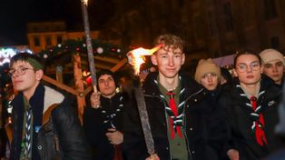 Toruń: Znów rozbłyśnie światło z Betlejem . Dziś wyjątkowy wieczór na Rynku