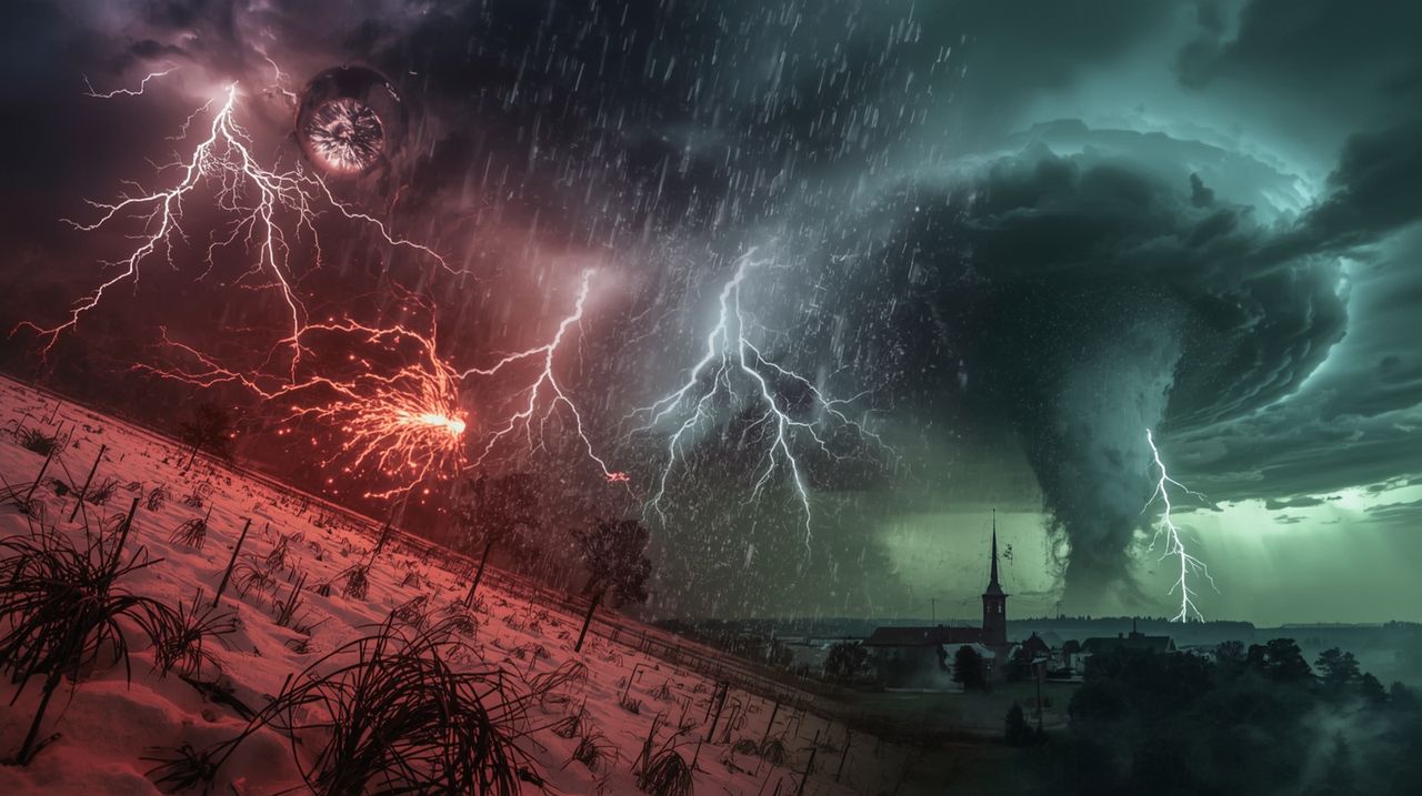 Najdziwniejsze zjawiska pogodowe w Polsce - i gdzie je widziano