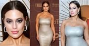 Ashley Graham próbuje oddychać w obcisłej sukience