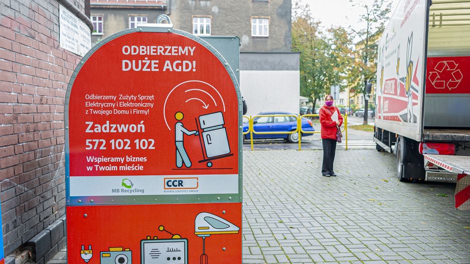 Pojemniki na zużyty sprzęt elektryczny pojawiły się w 10 lokalizacjach Bytomia.