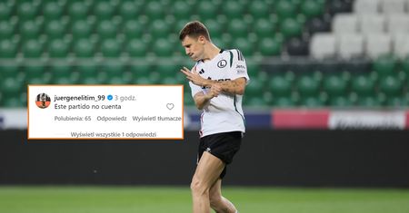 "Ten mecz się nie liczy". Szpilka wbita w piłkarza Legii Warszawa