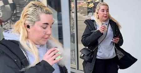 Wpatrzona w telefon Amanda Bynes przemierza ulice Hollywood, puszczając dymka
