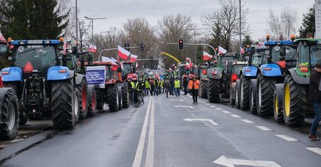 Protest rolników 20 marca. Traktory z czterech stron zablokują Lublin, utrudnienia będą w 9 miejscach [MAPA]