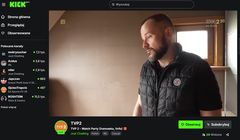 Kanał TVP nielegalnie udostępniany w serwisie z patostreamem