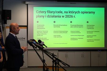 Rzeszów: Konrad Fijołek z optymizmem o sportowym roku 2026