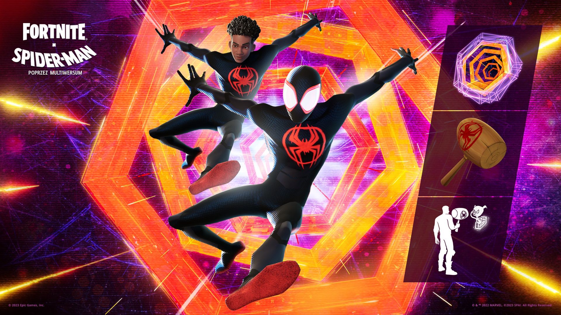 Spiderversum wkracza do Fortnite