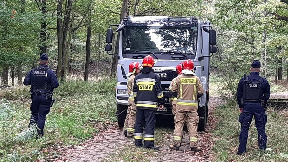 Rybnik. Saperzy podejrzany ładunek zdetonowali na poligonie.