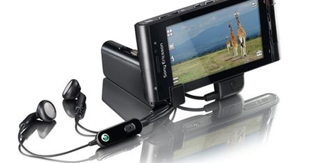 Podstawka Sony Ericsson IM920 jako adapter microSD-USB