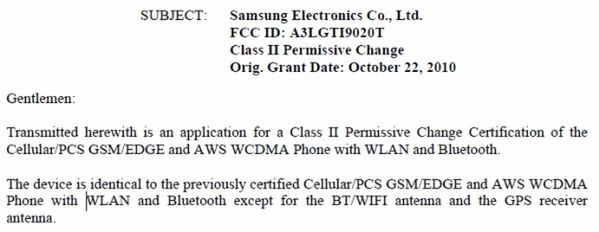 Samsung Nexus S ponownie w dokumentach FCC