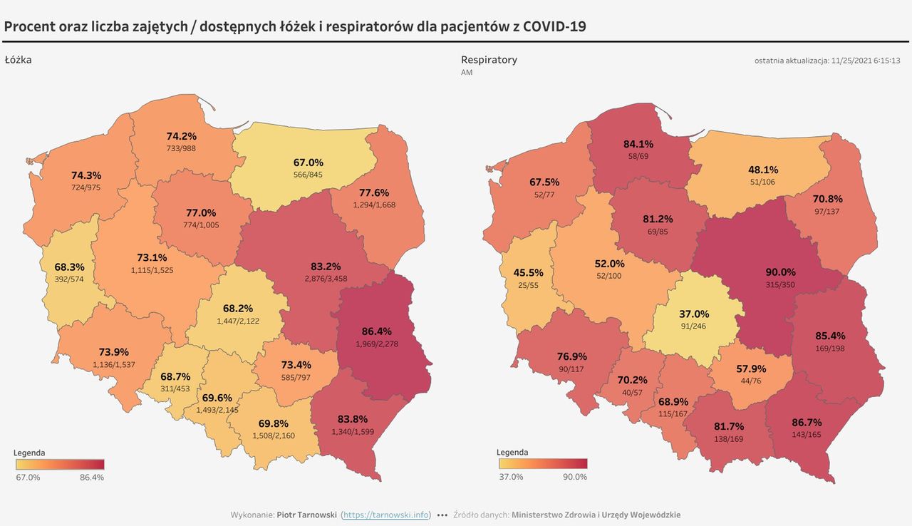 IV fala COVID-19 w Polsce. Zaczyna się kryzys w szpitalach