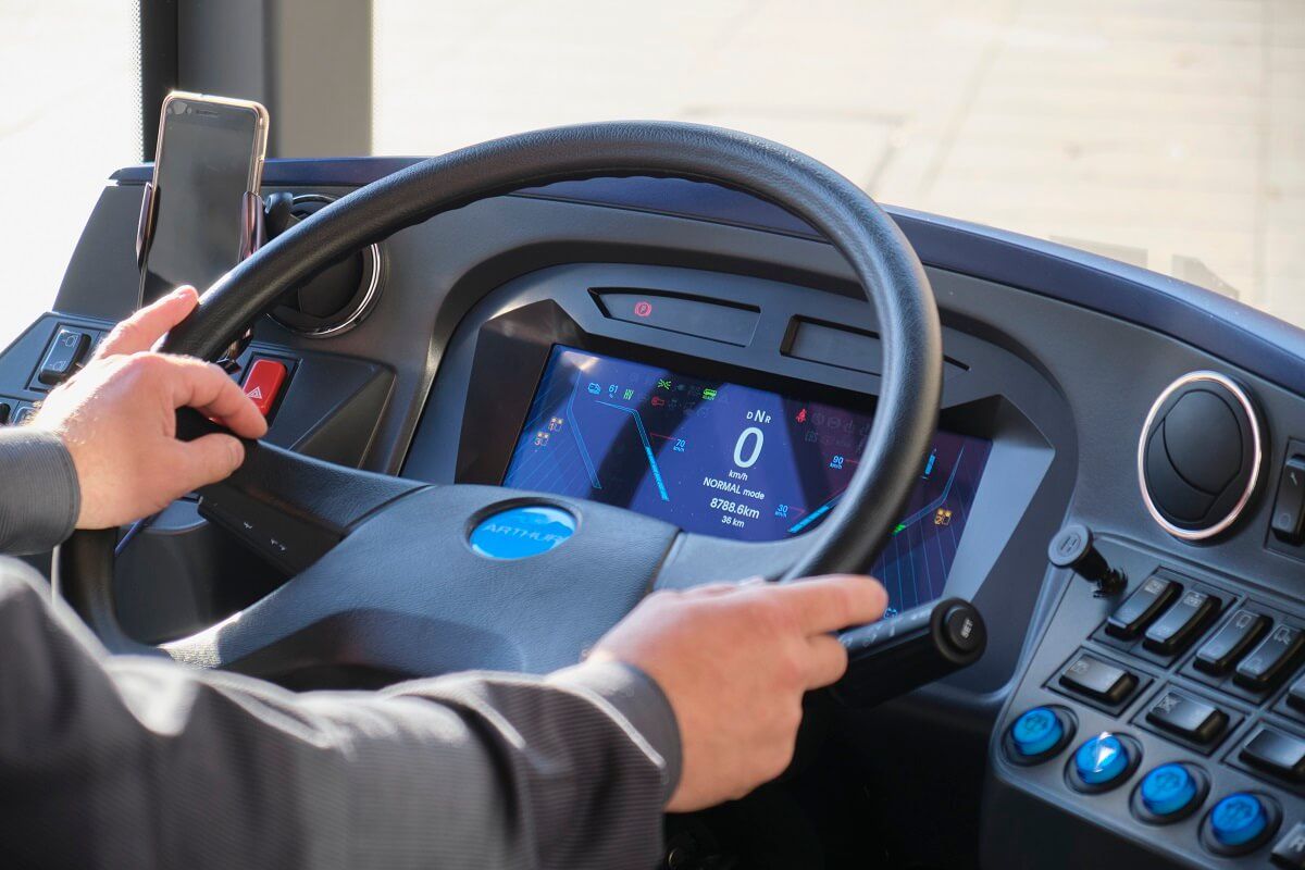 Autobus wodorowy Arthur Bus na testach w Lublinie