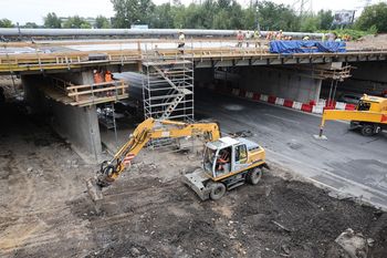 Katowice: Budowa wiaduktów nad S86. Kolejne zmiany dla kierowców. Jak długo potrwają?