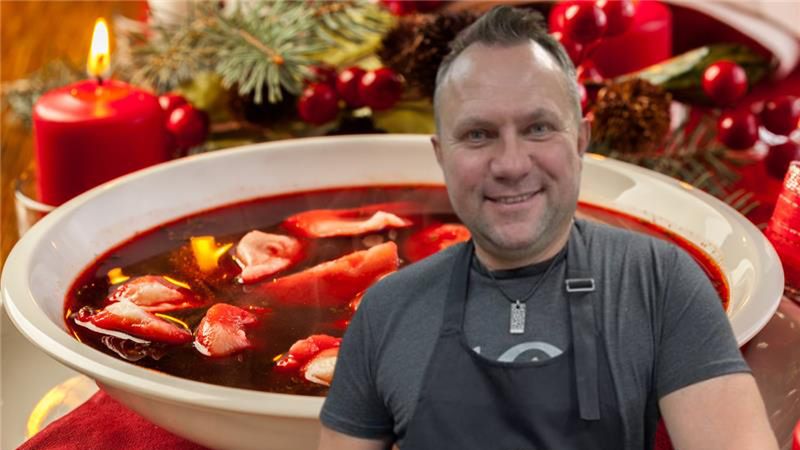Tomasz Strzelczyk ma swój sposób na kolor barszczu