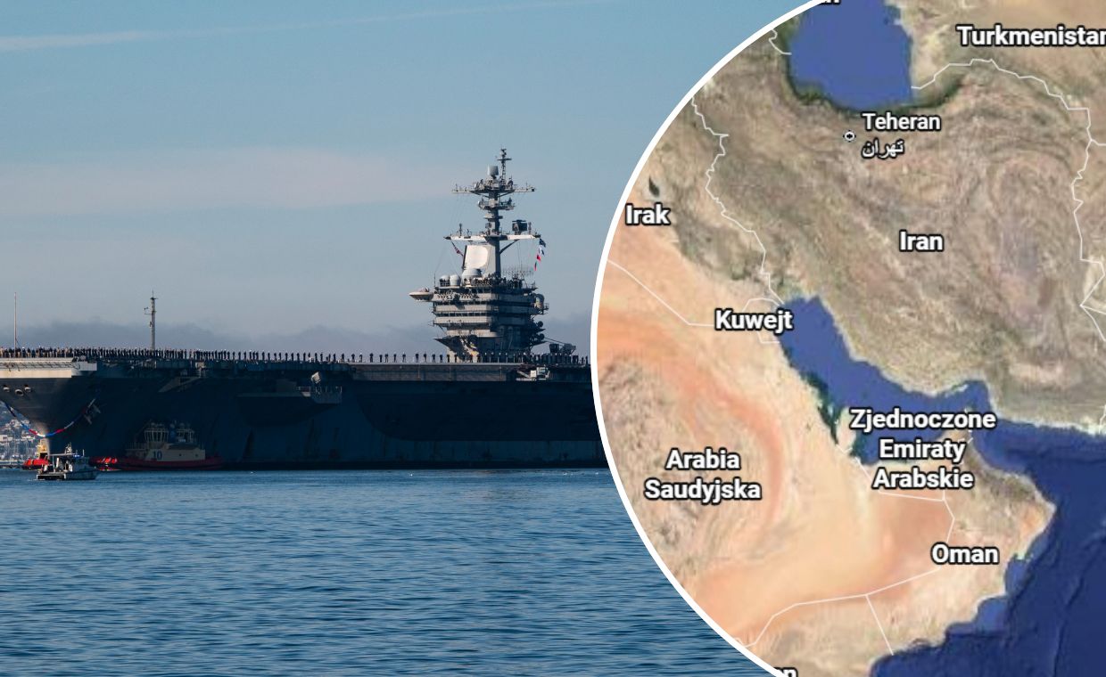 wiadomości,aktualności,WP Wiadomości Gorąco wokół Iranu. Lotniskowiec USA gotowy do akcji