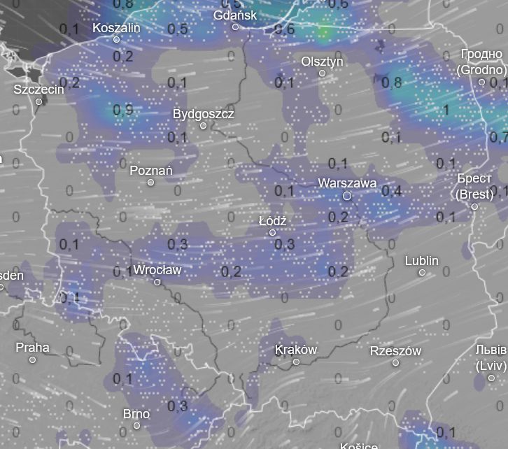 Śnieg 22 listopada