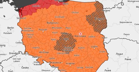 Wichury nad Polską. IMGW wydał ostrzeżenia trzeciego stopnia
