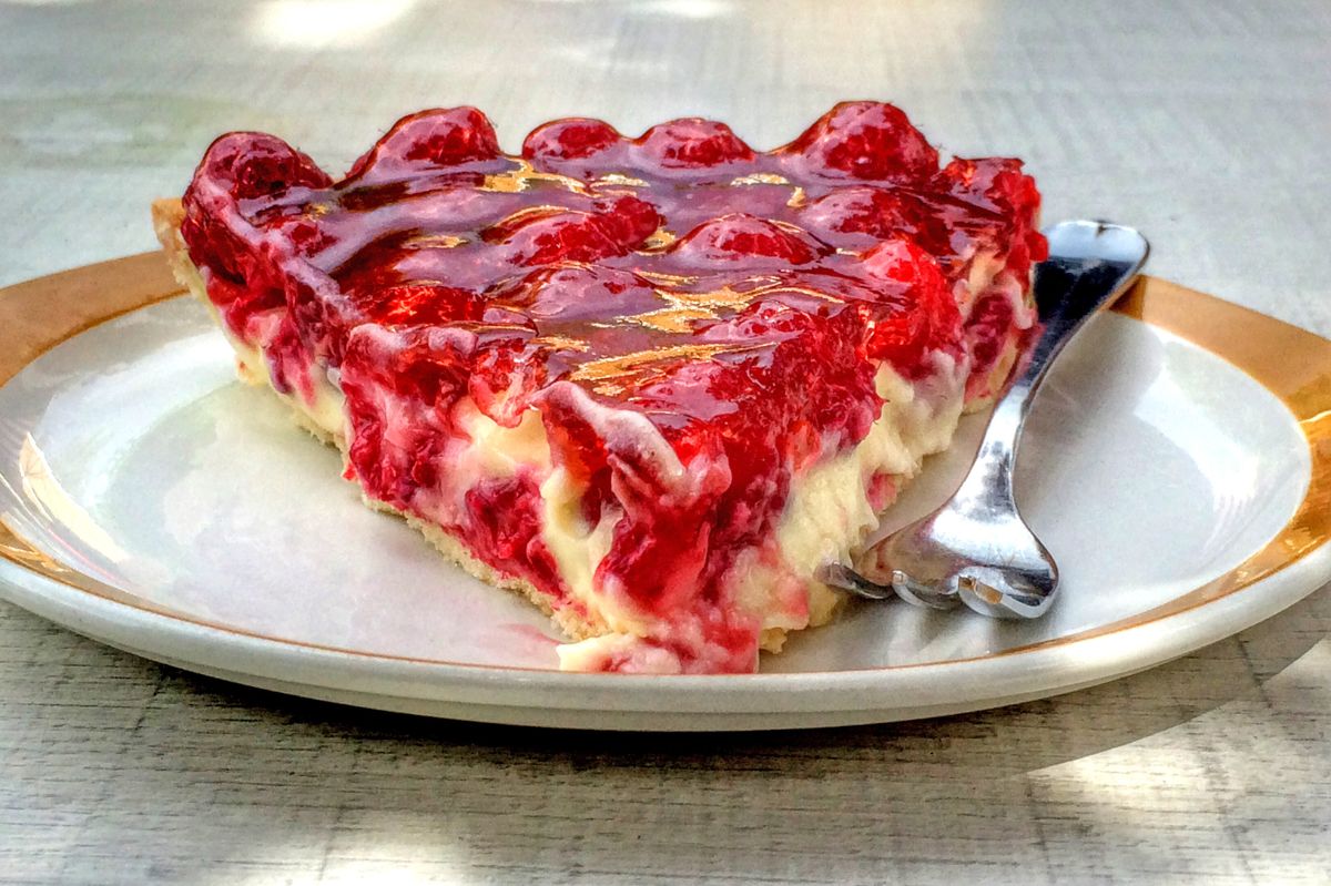 Ciasto malinowy raj - dla wszystkich fanów malin